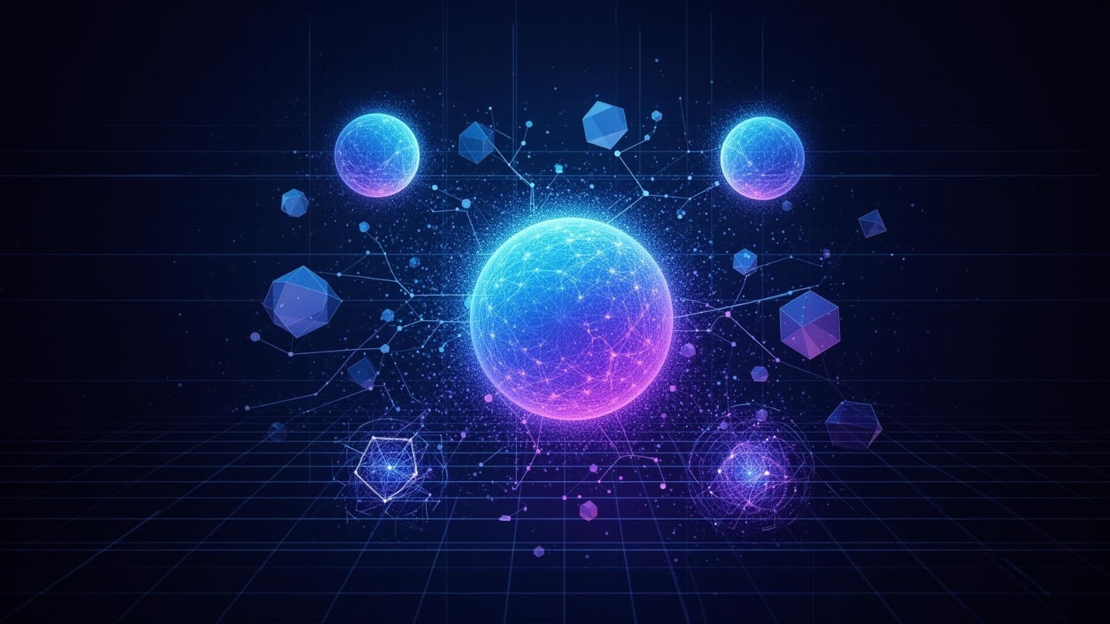 Quantum AI visualization